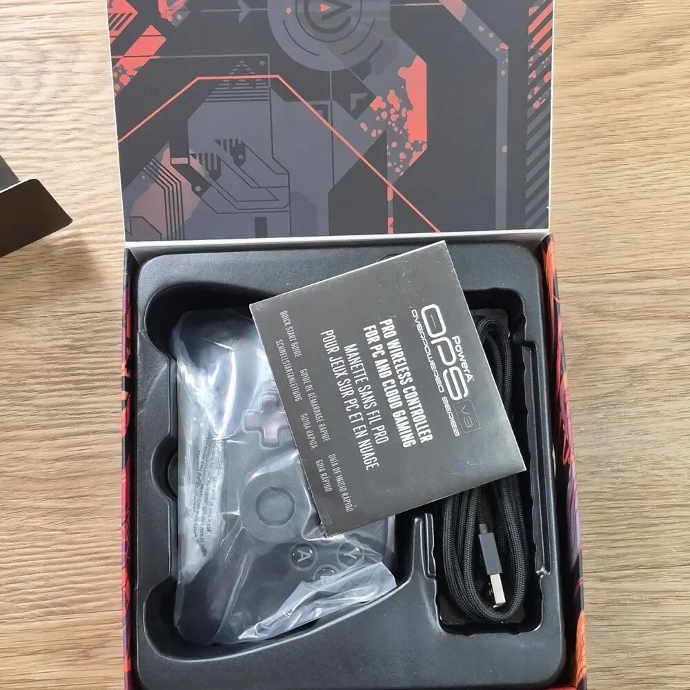 POWERA OPS V3 PRO WIRELESS CONTROLLER PC CLOUD GAMING LUMECTRA PCGPPRWL-BLACK